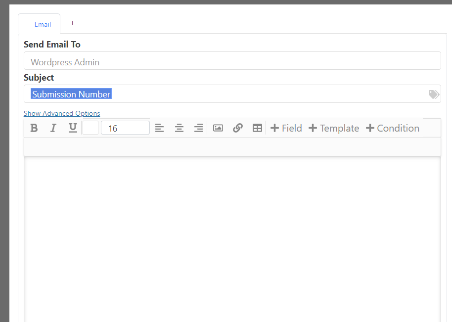Using Tags - All in One Forms